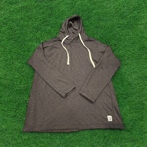 Laguna Men's Long Sleeve Dark Gray Beach Outdoor Pullover‎ Hoodie - Size Medium